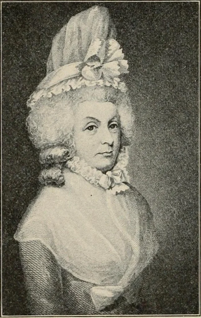An illustration from Two centuries of costume in America, MDCXX-MDCCCXX, 1903, leaf 425