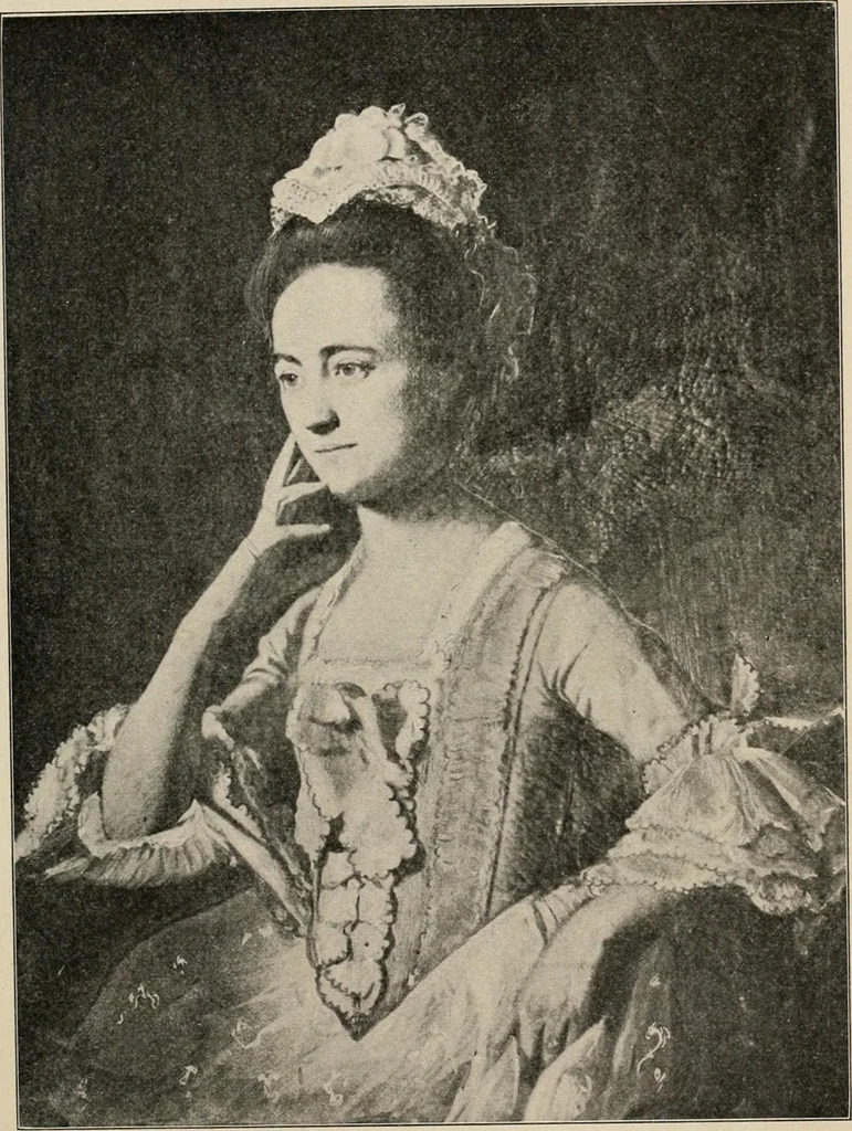 An illustration from Two centuries of costume in America, MDCXX-MDCCCXX, 1903, leaf 432