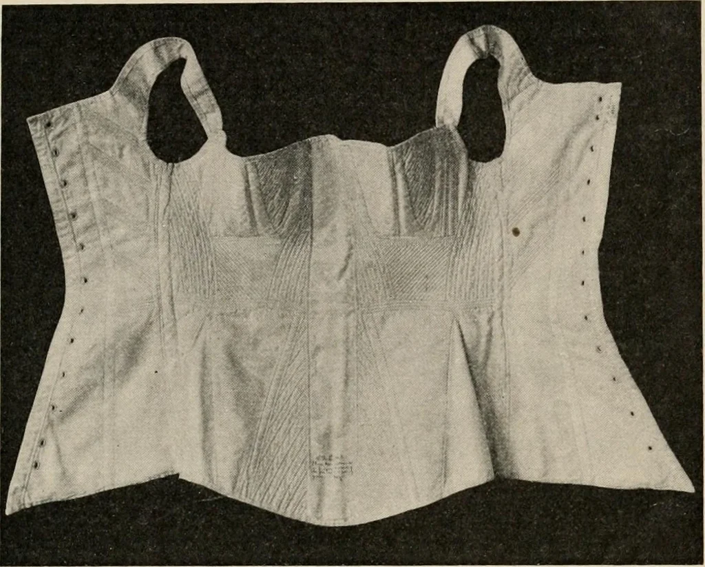 An illustration from Two centuries of costume in America, MDCXX-MDCCCXX, 1903, leaf 444