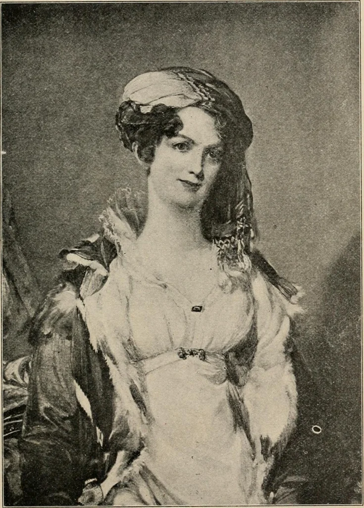 An illustration from Two centuries of costume in America, MDCXX-MDCCCXX, 1903, leaf 474