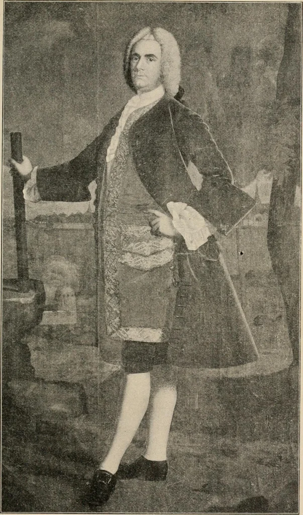 An illustration from Two centuries of costume in America, MDCXX-MDCCCXX, 1903, leaf 50