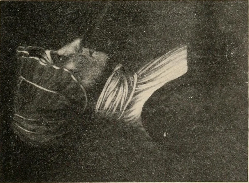 An illustration from Two centuries of costume in America, MDCXX-MDCCCXX, 1903, leaf 500