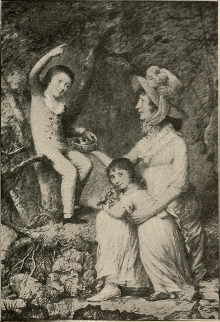 An illustration from Two centuries of costume in America, MDCXX-MDCCCXX, 1903, leaf 530