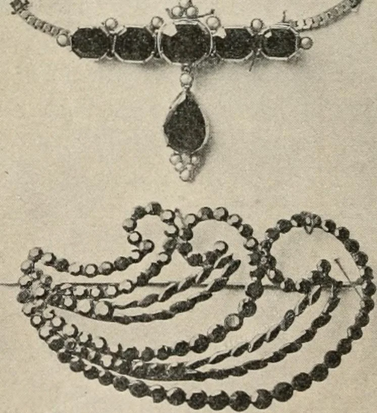 An illustration from Two centuries of costume in America, MDCXX-MDCCCXX, 1903, leaf 547
