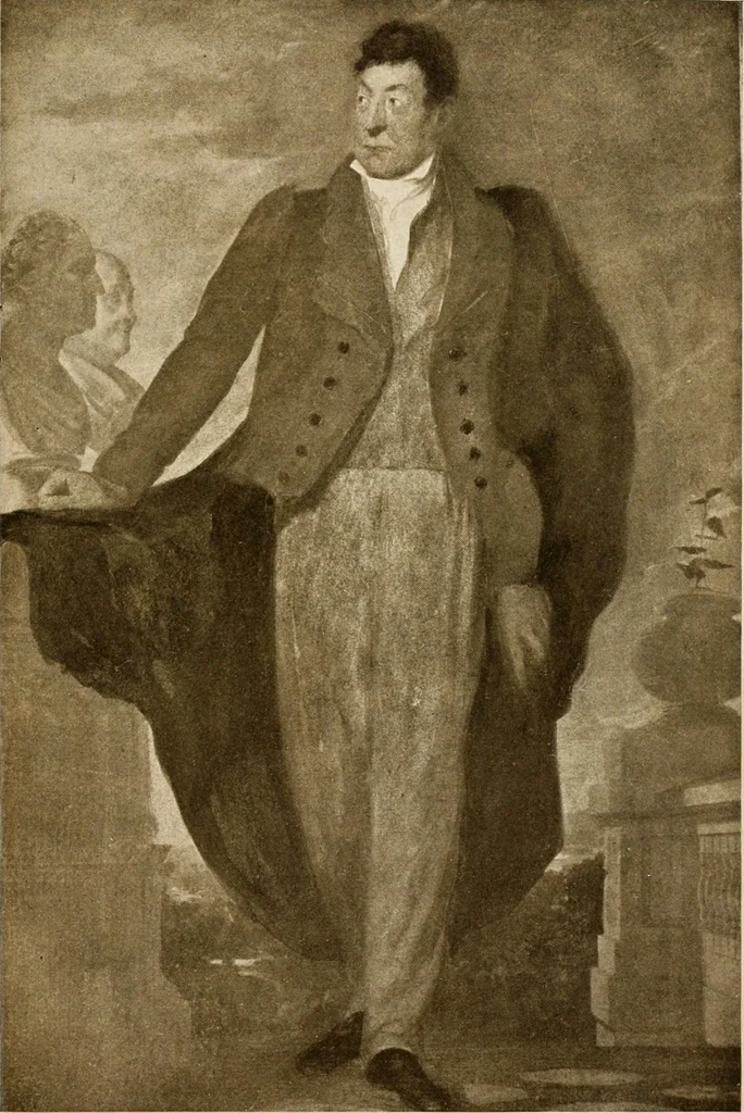 An illustration from Two centuries of costume in America, MDCXX-MDCCCXX, 1903, leaf 558