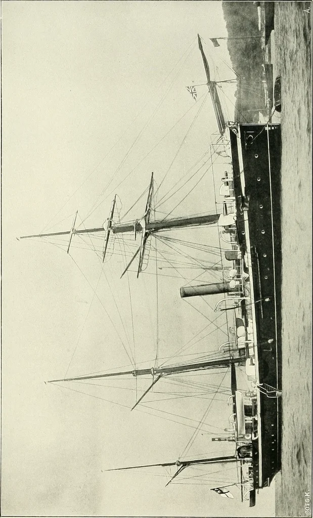 An illustration from Two centuries of shipbuilding by the Scotts at Greenock, 1906, leaf 102
