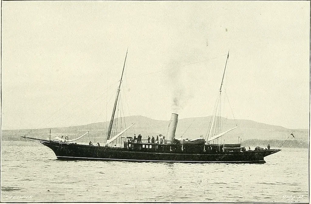 An illustration from Two centuries of shipbuilding by the Scotts at Greenock, 1906, leaf 130
