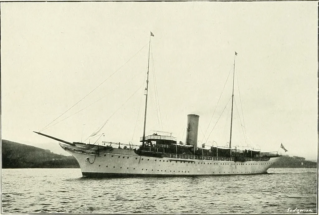 An illustration from Two centuries of shipbuilding by the Scotts at Greenock, 1906, leaf 134