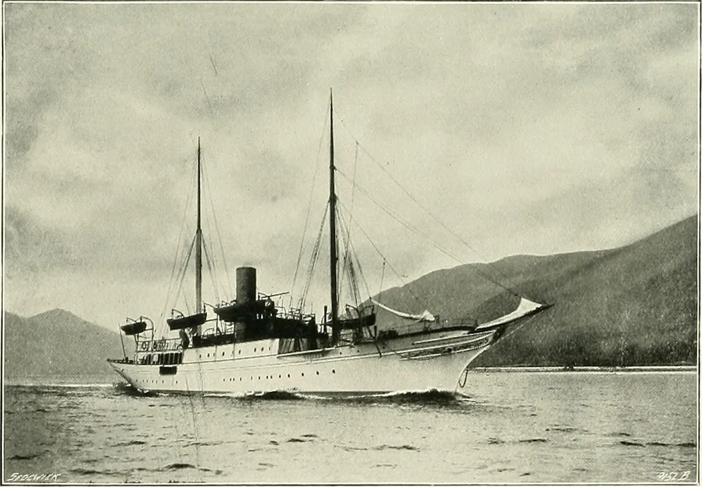An illustration from Two centuries of shipbuilding by the Scotts at Greenock, 1906, leaf 134