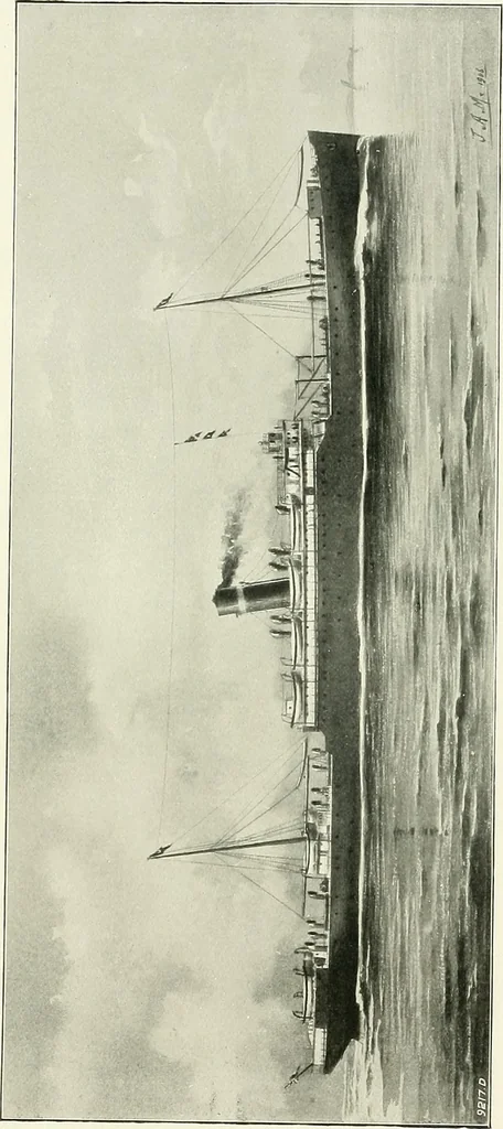 An illustration from Two centuries of shipbuilding by the Scotts at Greenock, 1906, leaf 148