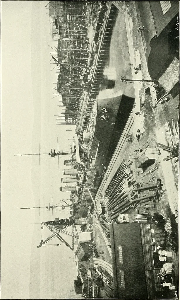 An illustration from Two centuries of shipbuilding by the Scotts at Greenock, 1906, leaf 206
