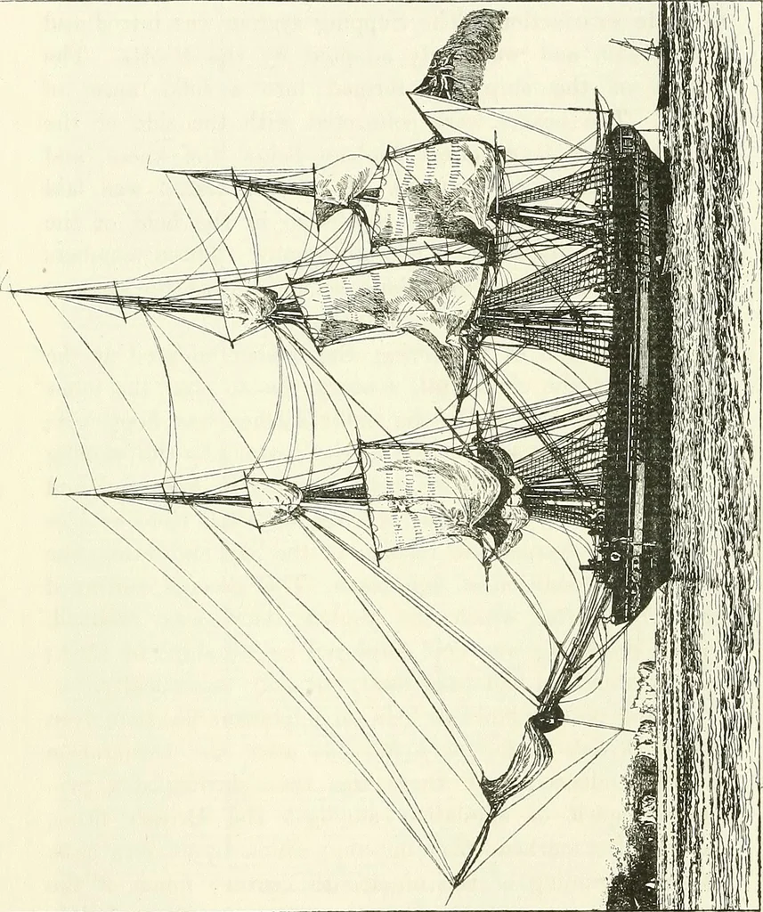 An illustration from Two centuries of shipbuilding by the Scotts at Greenock, 1906, leaf 38