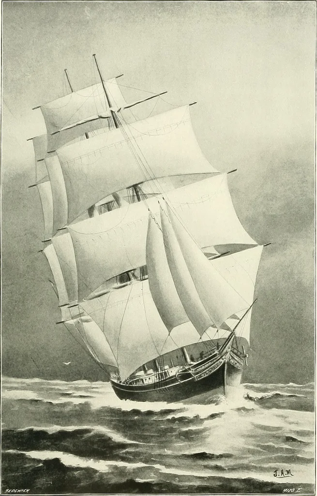 An illustration from Two centuries of shipbuilding by the Scotts at Greenock, 1906, leaf 40