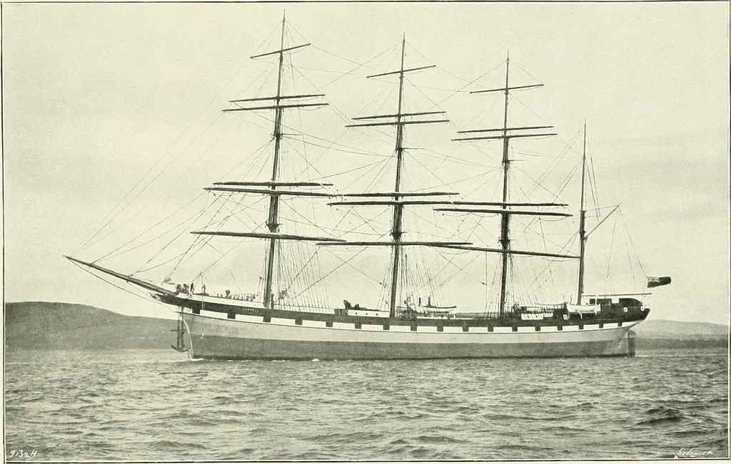 An illustration from Two centuries of shipbuilding by the Scotts at Greenock, 1906, leaf 44
