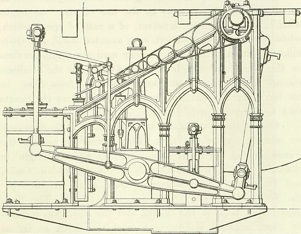 An illustration from Two centuries of shipbuilding by the Scotts at Greenock, 1906, leaf 62