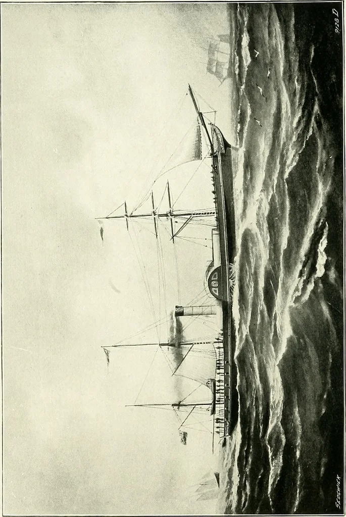 An illustration from Two centuries of shipbuilding by the Scotts at Greenock, 1906, leaf 64