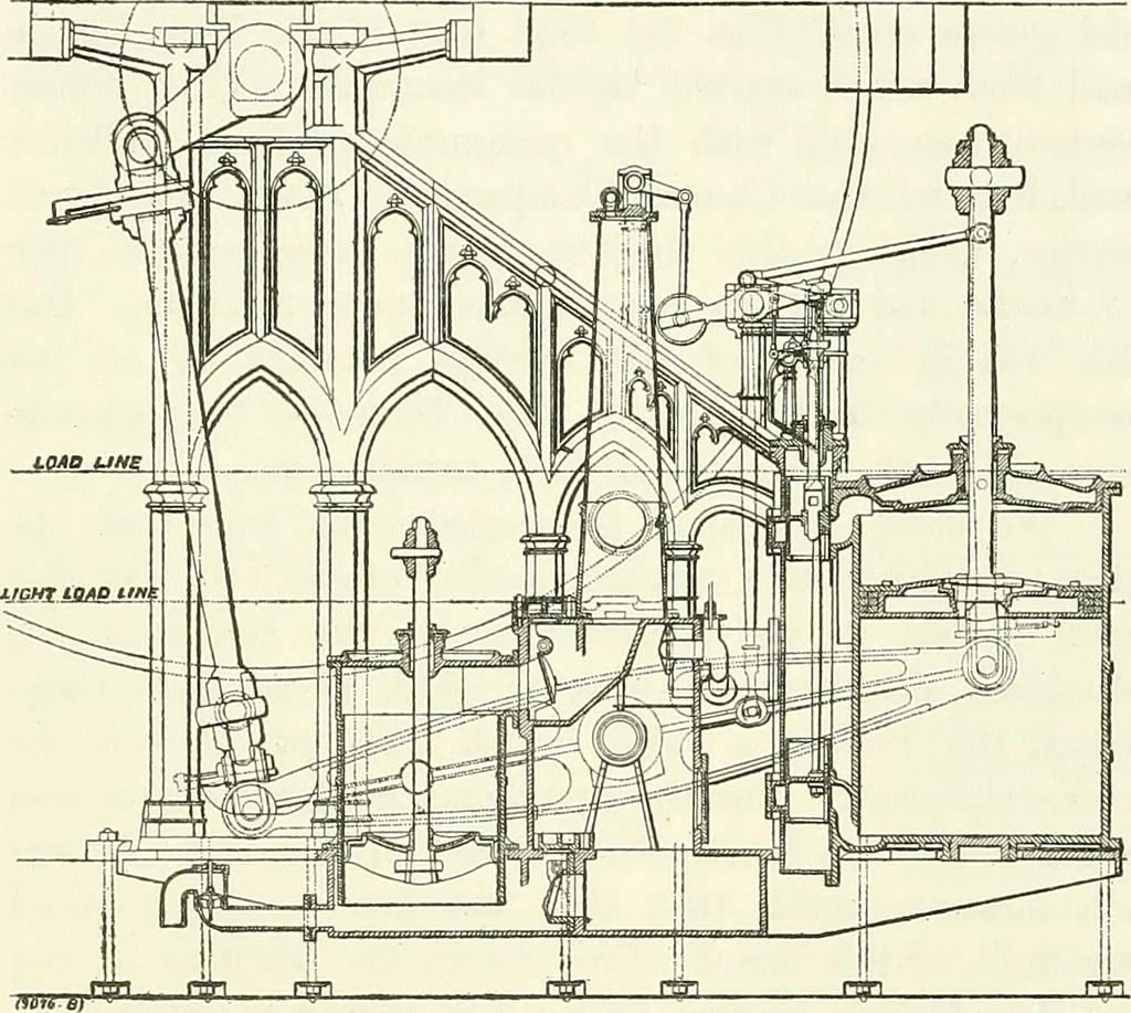An illustration from Two centuries of shipbuilding by the Scotts at Greenock, 1906, leaf 68
