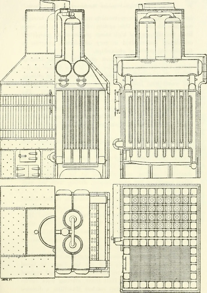 An illustration from Two centuries of shipbuilding by the Scotts at Greenock, 1906, leaf 74
