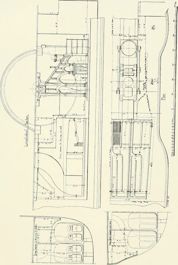 An illustration from Two centuries of shipbuilding by the Scotts at Greenock, 1906, leaf 96