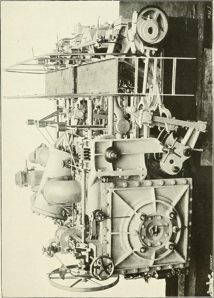 An illustration from Two centuries of shipbuilding by the Scotts at Greenock. Partly reprinted from "Engineering", 1920, leaf 116