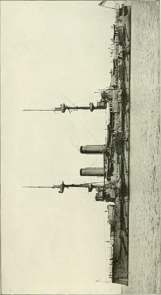 An illustration from Two centuries of shipbuilding by the Scotts at Greenock. Partly reprinted from "Engineering", 1920, leaf 120