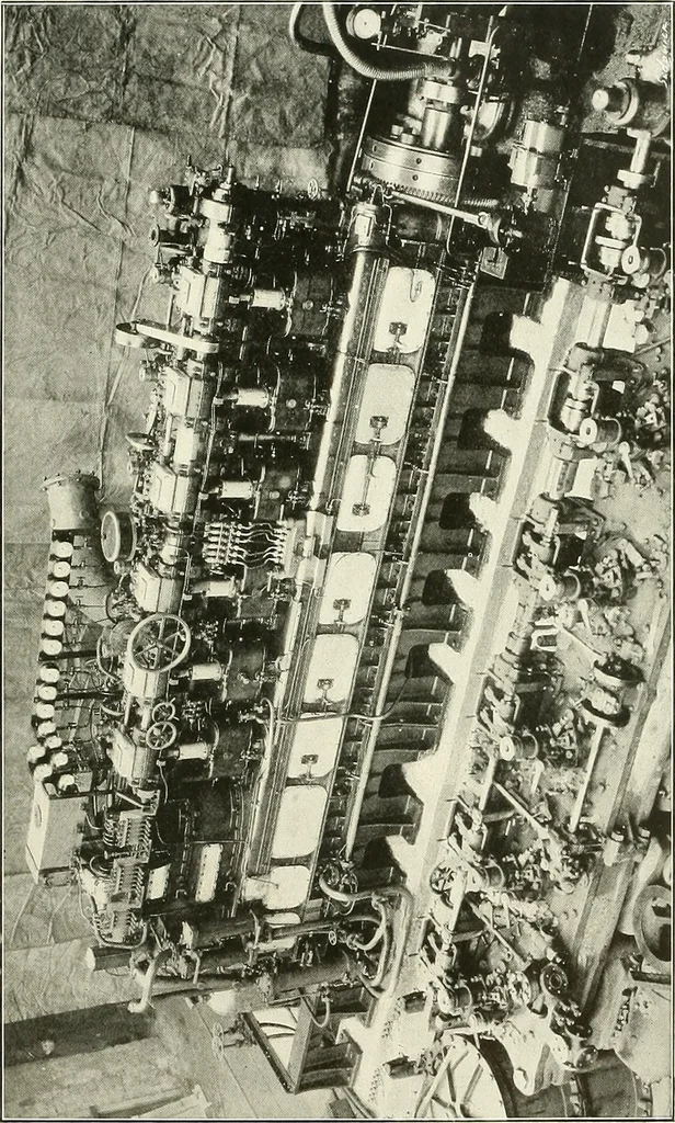 An illustration from Two centuries of shipbuilding by the Scotts at Greenock. Partly reprinted from "Engineering", 1920, leaf 168