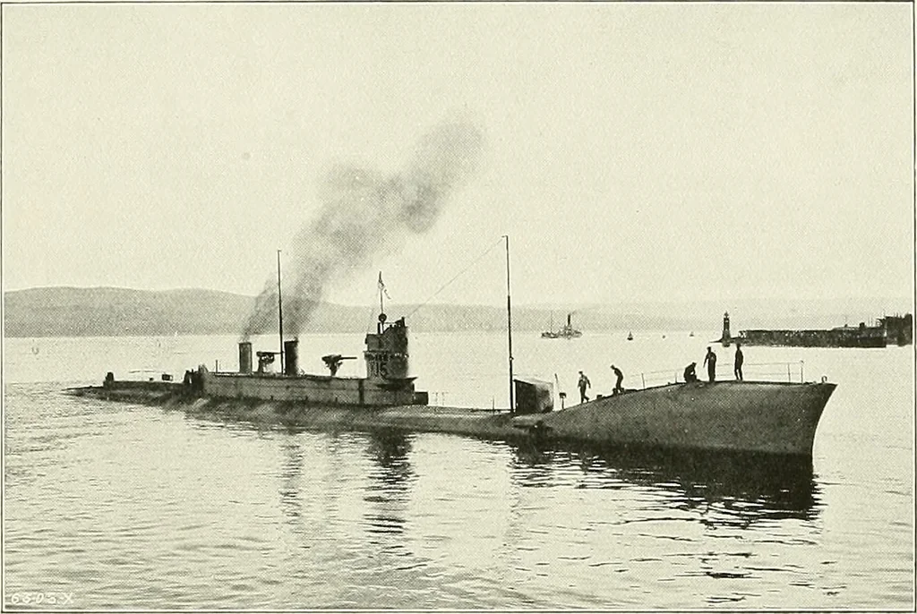 An illustration from Two centuries of shipbuilding by the Scotts at Greenock. Partly reprinted from "Engineering", 1920, leaf 176