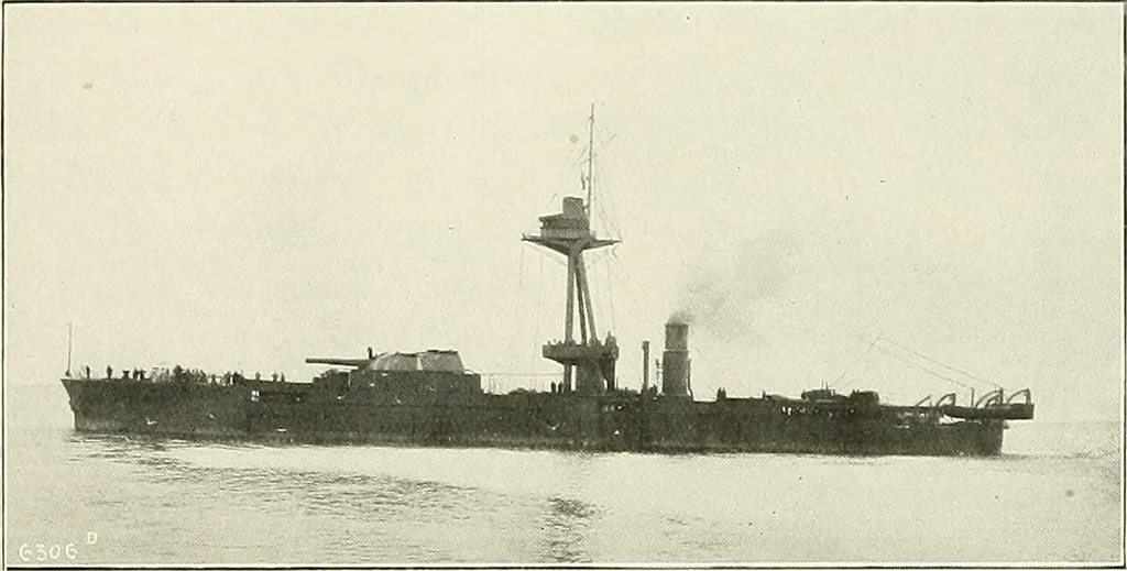 An illustration from Two centuries of shipbuilding by the Scotts at Greenock. Partly reprinted from "Engineering", 1920, leaf 186