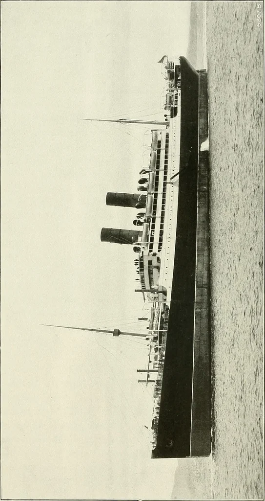 An illustration from Two centuries of shipbuilding by the Scotts at Greenock. Partly reprinted from "Engineering", 1920, leaf 208