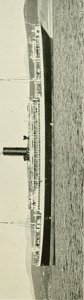 An illustration from Two centuries of shipbuilding by the Scotts at Greenock. Partly reprinted from "Engineering", 1920, leaf 212