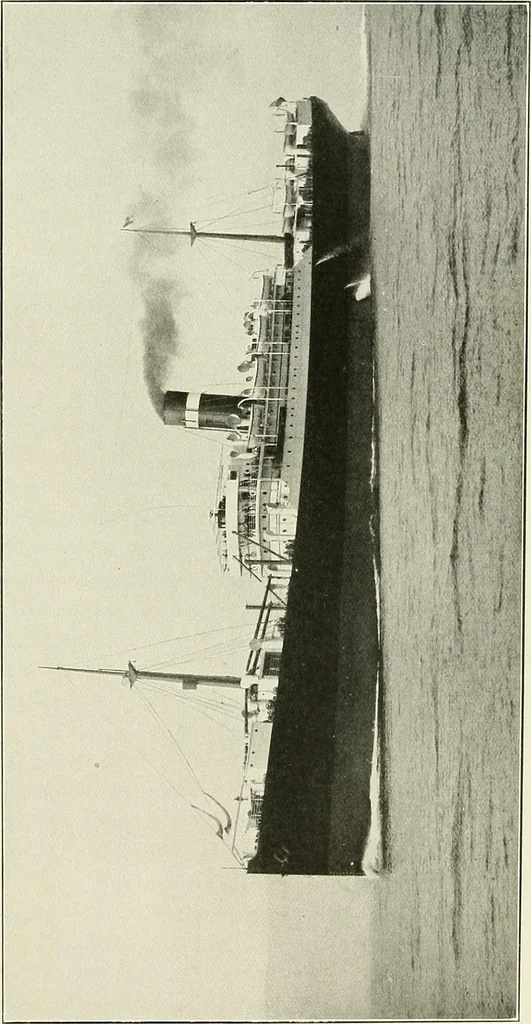 An illustration from Two centuries of shipbuilding by the Scotts at Greenock. Partly reprinted from "Engineering", 1920, leaf 216