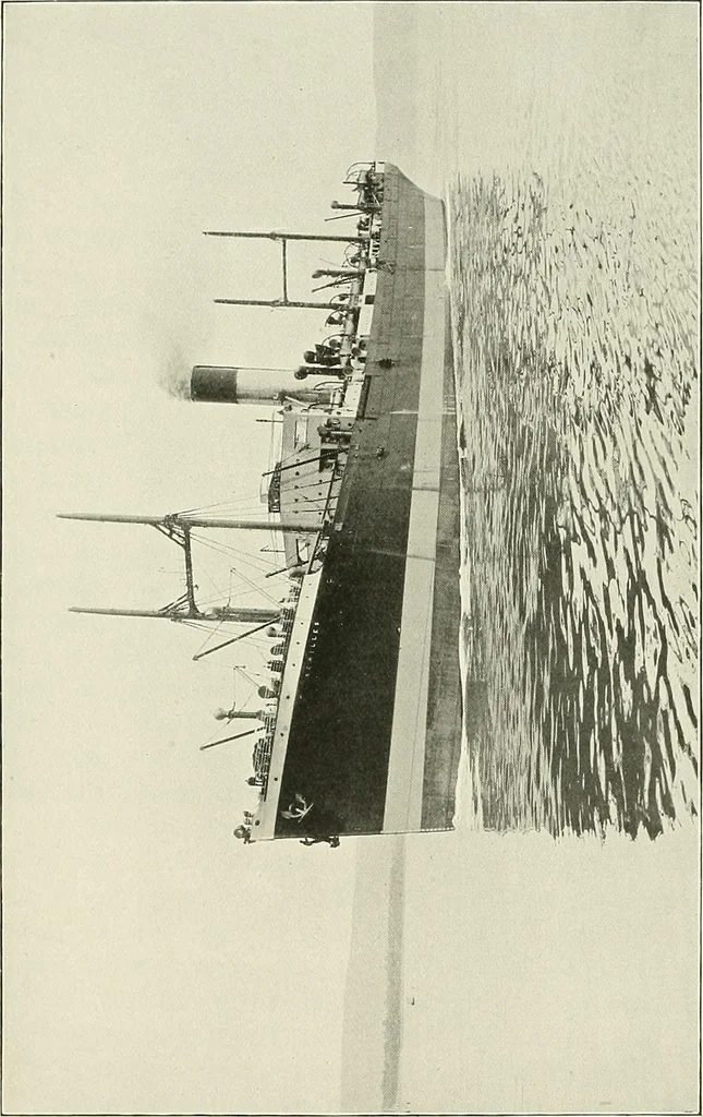 An illustration from Two centuries of shipbuilding by the Scotts at Greenock. Partly reprinted from "Engineering", 1920, leaf 224