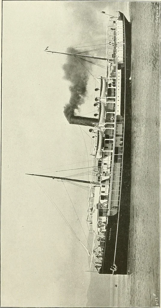 An illustration from Two centuries of shipbuilding by the Scotts at Greenock. Partly reprinted from "Engineering", 1920, leaf 228