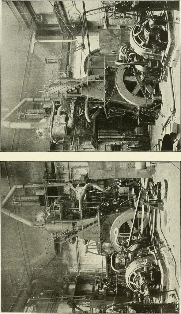 An illustration from Two centuries of shipbuilding by the Scotts at Greenock. Partly reprinted from "Engineering", 1920, leaf 272