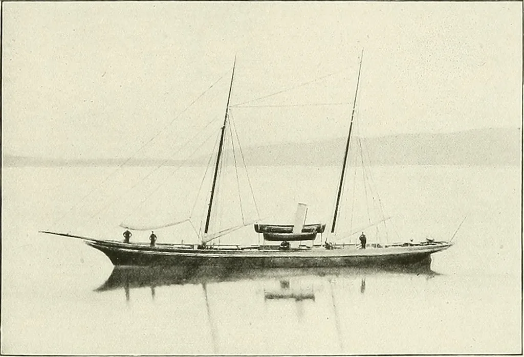 An illustration from Two centuries of shipbuilding by the Scotts at Greenock. Partly reprinted from "Engineering", 1920, leaf 286