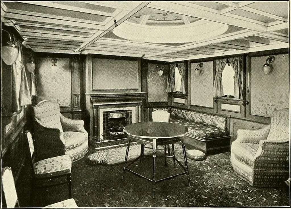 An illustration from Two centuries of shipbuilding by the Scotts at Greenock. Partly reprinted from "Engineering", 1920, leaf 295