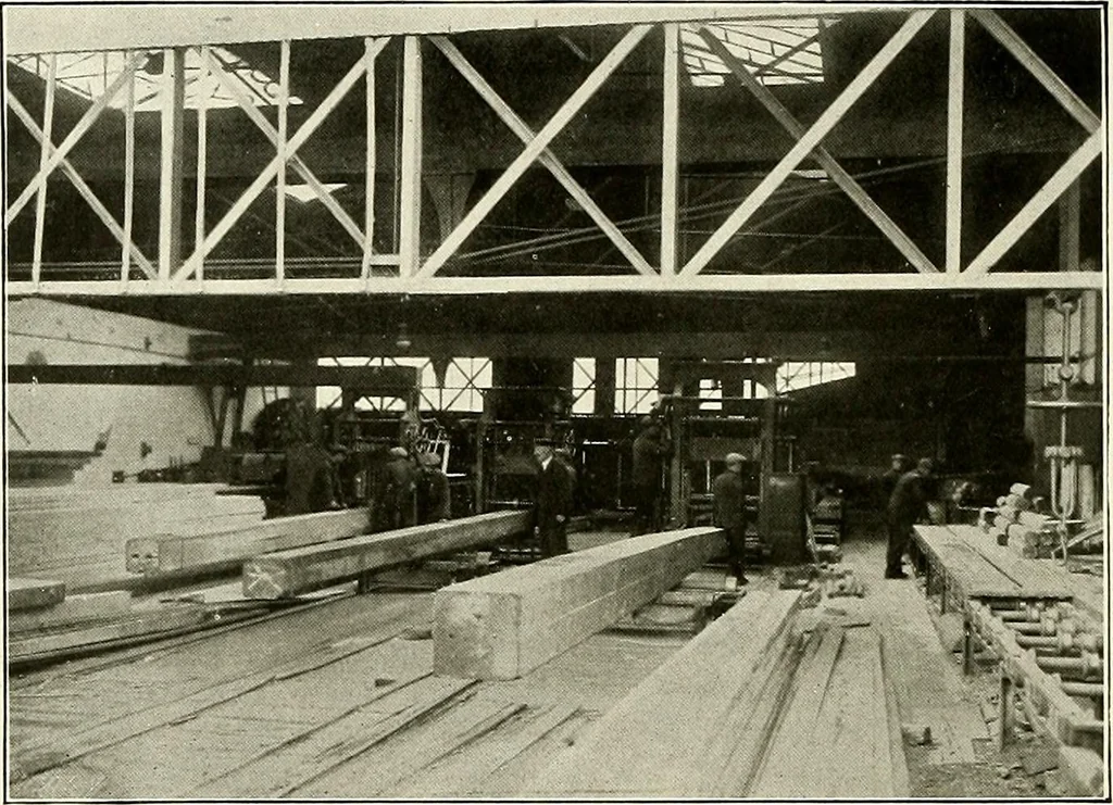 An illustration from Two centuries of shipbuilding by the Scotts at Greenock. Partly reprinted from "Engineering", 1920, leaf 321