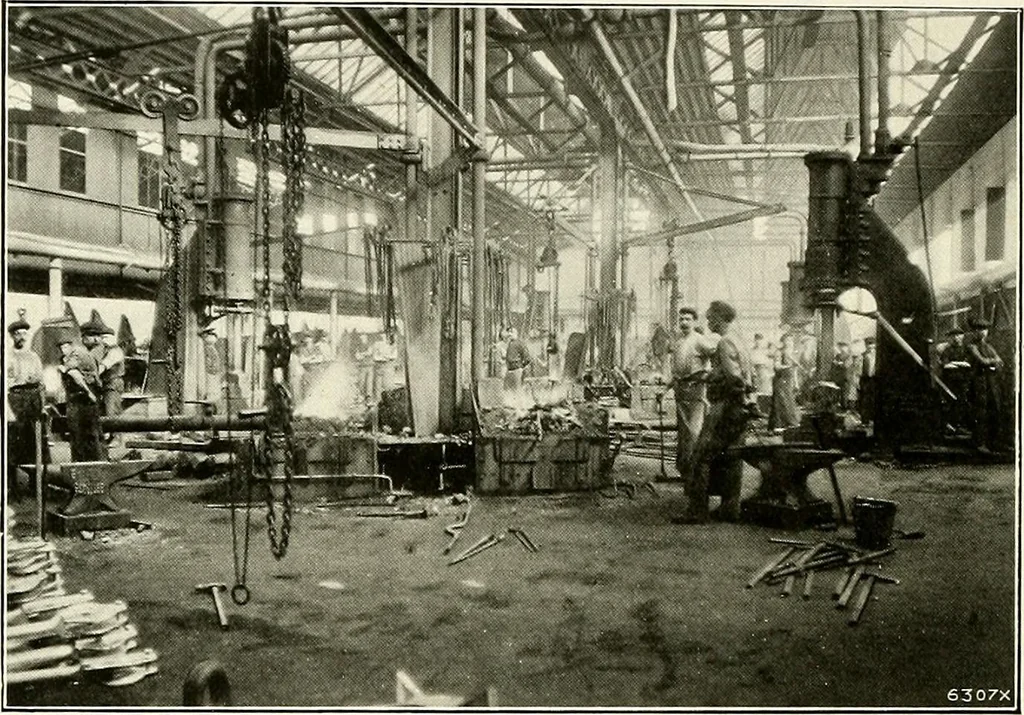 An illustration from Two centuries of shipbuilding by the Scotts at Greenock. Partly reprinted from "Engineering", 1920, leaf 325