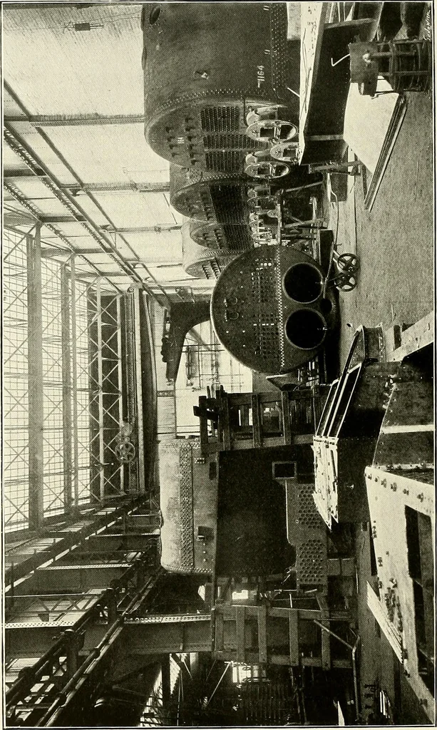 An illustration from Two centuries of shipbuilding by the Scotts at Greenock. Partly reprinted from "Engineering", 1920, leaf 337