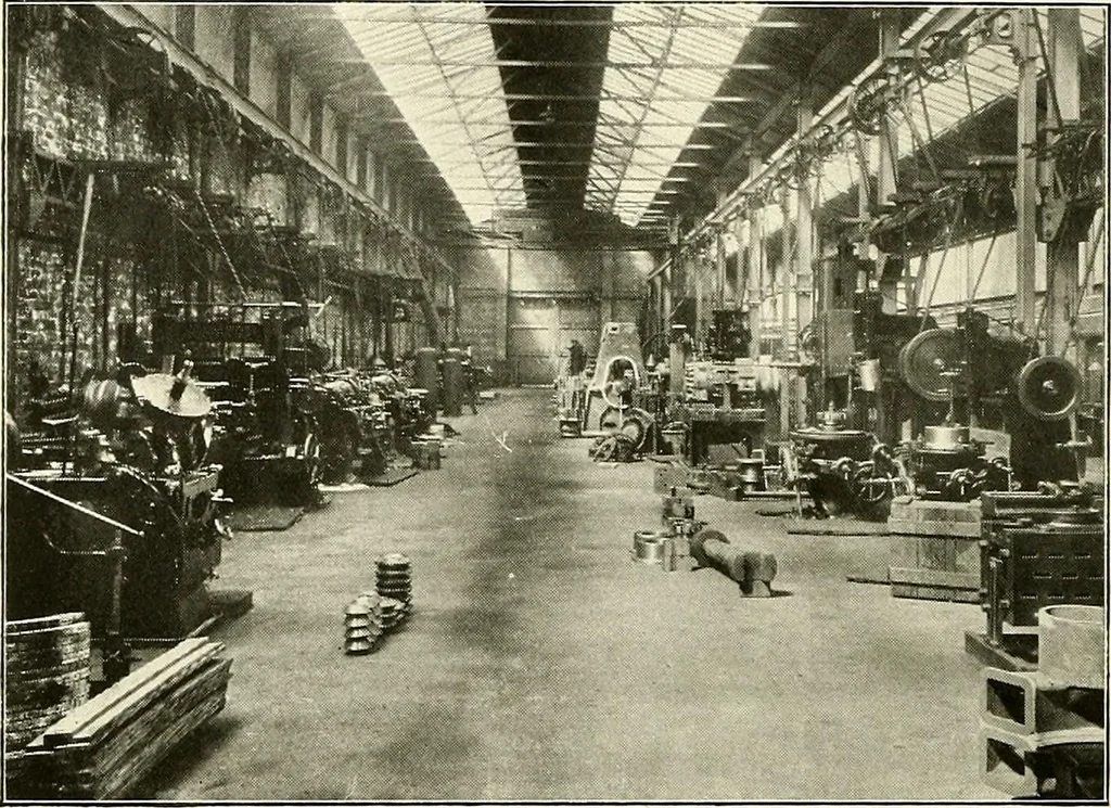 An illustration from Two centuries of shipbuilding by the Scotts at Greenock. Partly reprinted from "Engineering", 1920, leaf 339