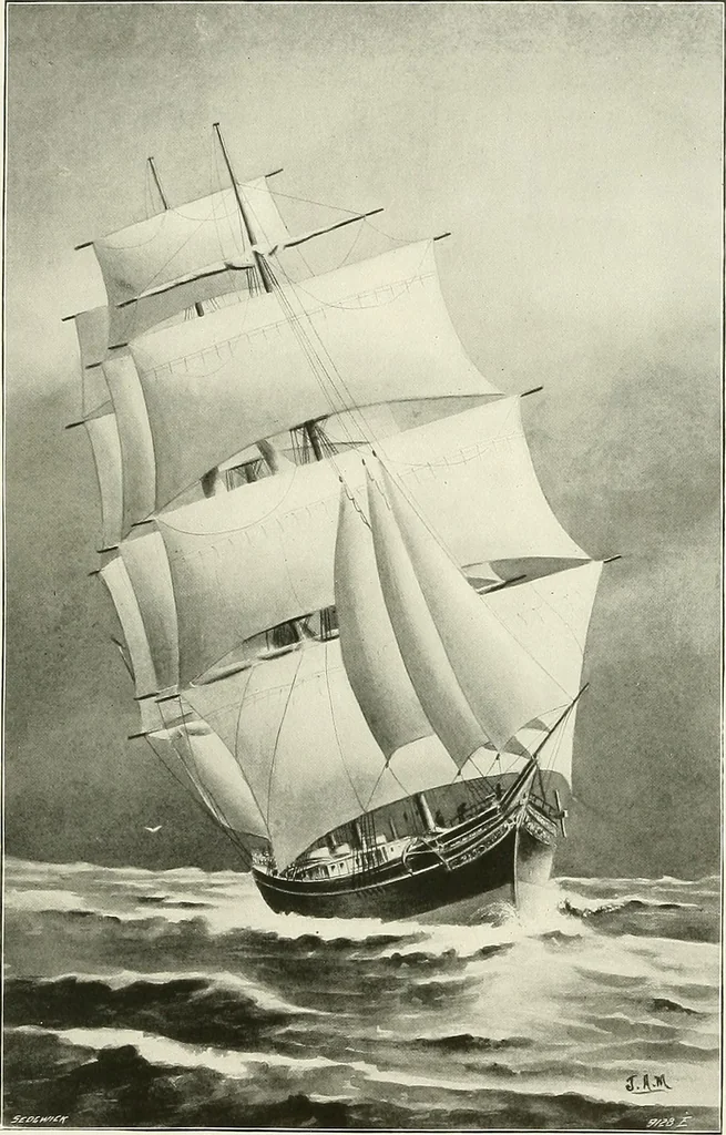 An illustration from Two centuries of shipbuilding by the Scotts at Greenock. Partly reprinted from "Engineering", 1920, leaf 50