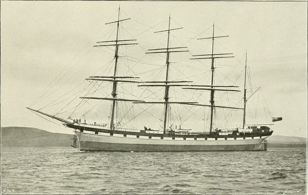An illustration from Two centuries of shipbuilding by the Scotts at Greenock. Partly reprinted from "Engineering", 1920, leaf 54