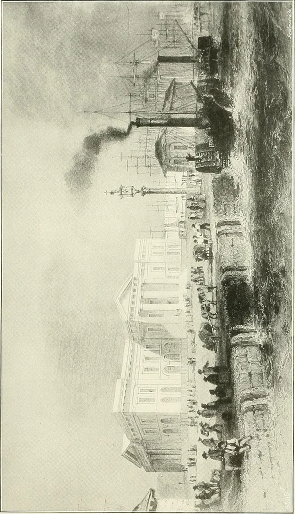 An illustration from Two centuries of shipbuilding by the Scotts at Greenock. Partly reprinted from "Engineering", 1920, leaf 60