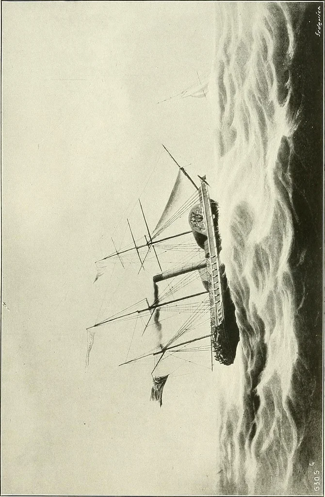 An illustration from Two centuries of shipbuilding by the Scotts at Greenock. Partly reprinted from "Engineering", 1920, leaf 68