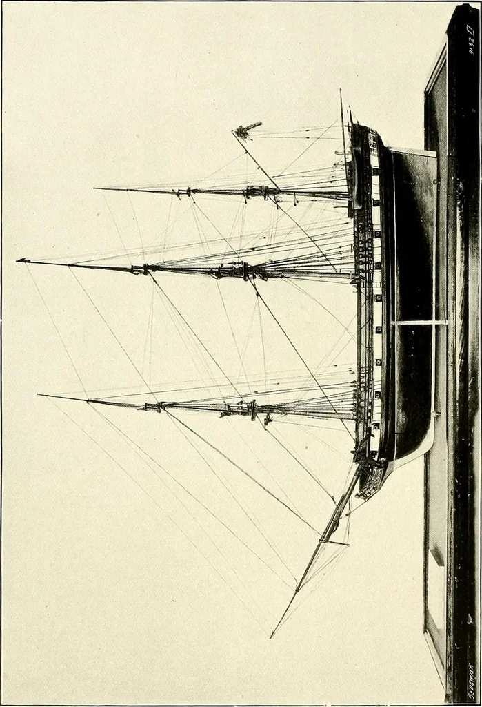 An illustration from Two centuries of shipbuilding by the Scotts at Greenock. Partly reprinted from "Engineering", 1920, leaf 95