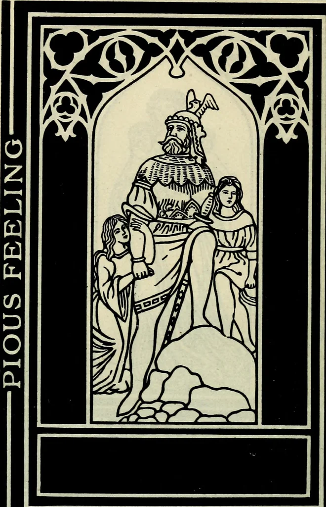 An illustration from Two children of the foothills, 1911, leaf 9