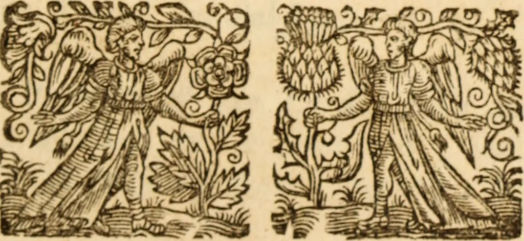 An illustration from Two discourses concerning the adoration of our B. Saviour in the H. Eucharist .., 1687, leaf 42