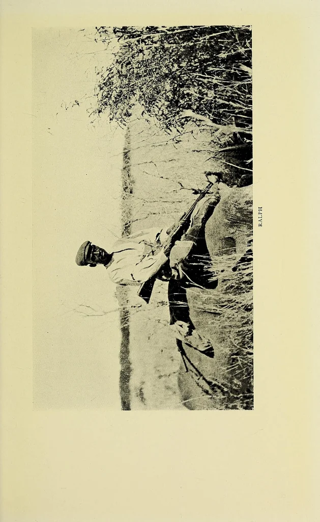 An illustration from Two Dianas in Somaliland : the record of a shooting trip, 1908, leaf 327