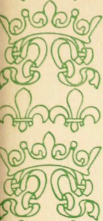An illustration from Two gentlemen in Touraine, 1899, leaf 100