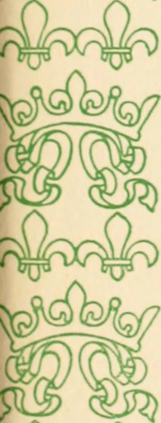 An illustration from Two gentlemen in Touraine, 1899, leaf 100